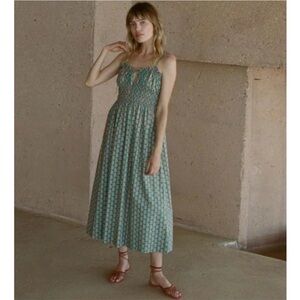 Dôen Rhoda Cress in Sunrise Paisley size XXL Teal